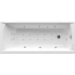 Masážna vaňa SIKO Fusion 170x70 cm MEDIUM akrylát pravá SIKOHMMVR170P
