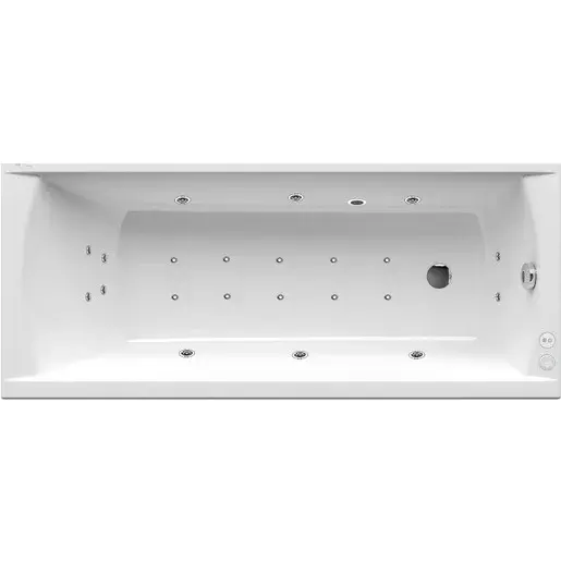 Masážna vaňa SIKO Fusion 170x70 cm MEDIUM akrylát pravá SIKOHMMVR170P