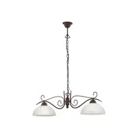 Závesné osvetlenie Reality Country rusty R3432-24