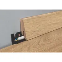 Lišta soklová Naturel hnedá, MDF, dĺžka 260 cm, L58C8465