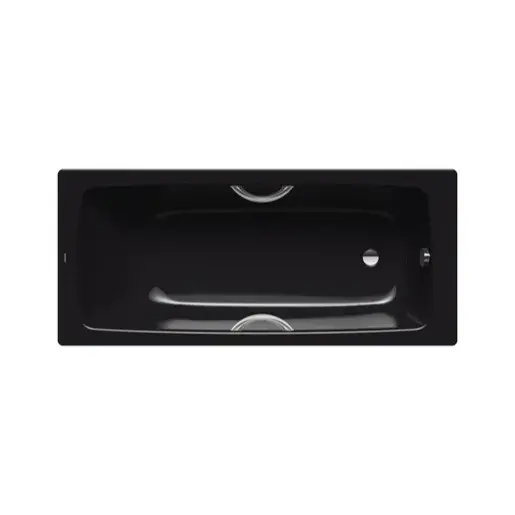 Kaldewei Cayono Star obdĺžniková vaňa 160x70 cm smaltovaná oceľ ľavá aj pravá black 275430003701