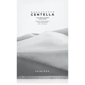 SKIN1004 Madagascar Centella Tone Brightening Glow Mask rozjasňujúca plátienková maska s upokojujúcim účinkom 25 ml