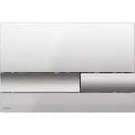 Ovládacie tlačidlo Alca plast chróm mat M1732