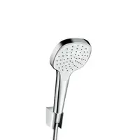 Hansgrohe Croma Select sprchová hlavica s hadicou biela/chróm 26424400