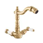 RAV SLEZÁK Morava bidetová batéria s otočným ramienkom v zlatom prevedení mk520.0/9z MK520.09Z