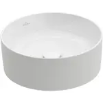 Villeroy & Boch Collaro umývadlo na dosku collar 40x40 cm alpská biela bez otvoru na batériu 4A1840R1