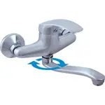 RAV SLEZÁK Mississippi drezová batéria s otočným ramienkom 150 mm chróm ms001.5/26 MS001.526