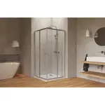 Sprchový kút štvorec 90x90 cm SAT Project SATBKMUQ90CRT