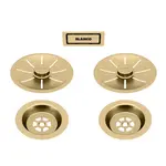 Blanco InFino odtoková súprava s C-prepadom, saténové zlato Gold Edition 203477