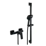 Sprchová batéria Novaservis Nobless Ego so sprchovacím setom 150 mm čierna matná 43061KIT,5