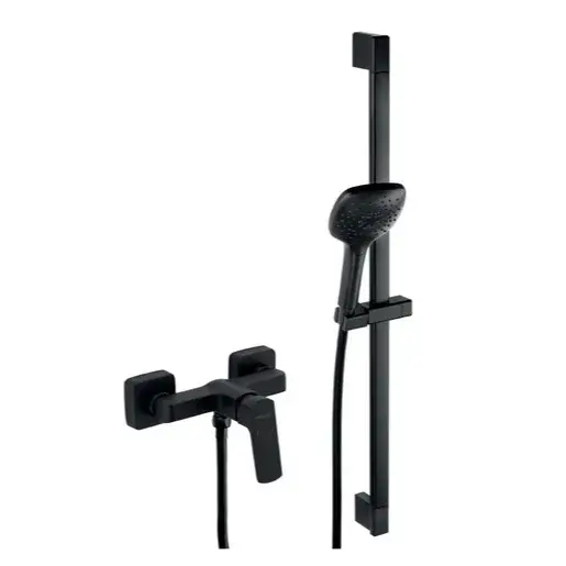 Sprchová batéria Novaservis Nobless Ego so sprchovacím setom 150 mm čierna matná 43061KIT,5