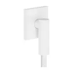 Hansgrohe FixFit Fine E podomietkový vývod so spätným ventilom matná biela 28883700