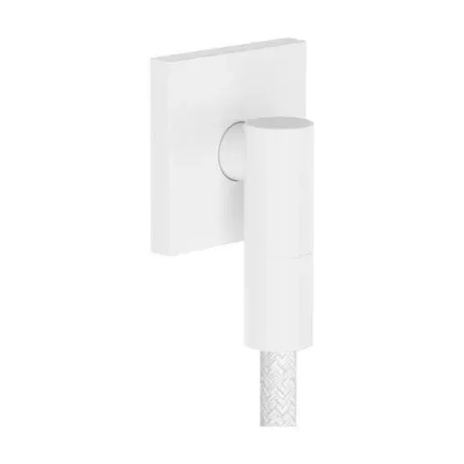 Hansgrohe FixFit Fine E podomietkový vývod so spätným ventilom matná biela 28883700