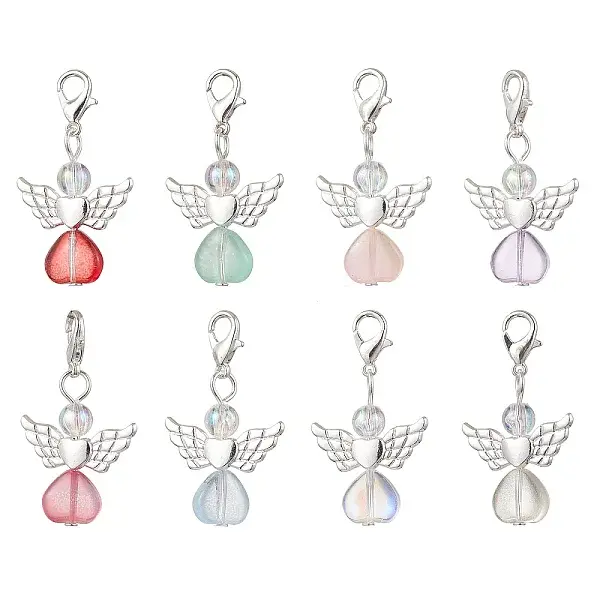 Heart Angel Acrylic Pendant Decorations