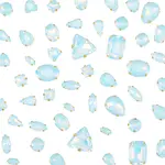 Glass Steel Claw Sew on Rhinestone