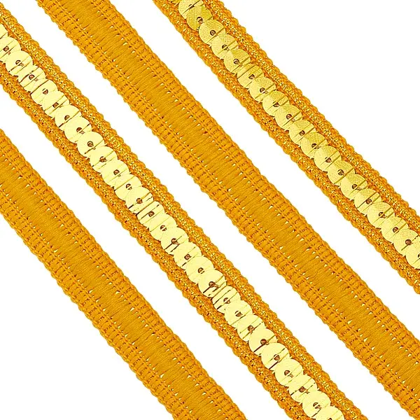 Sparkle Polyester Lace Ribbons