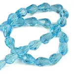 Transparent Glass Beads Strands