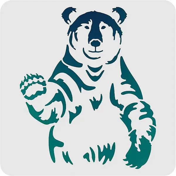 Plastic Reusable Drawing Painting Stencils Templates