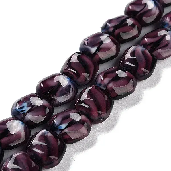 Handmade Milleflori Glass Beads Strands