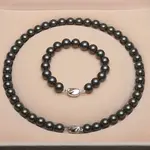 Shell Pearl Round Beaded Necklaces & Bracelets Sets for Women