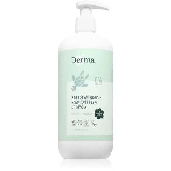 Derma Baby Shampoo/Bath dětský šampon na tělo a vlasy 500 ml