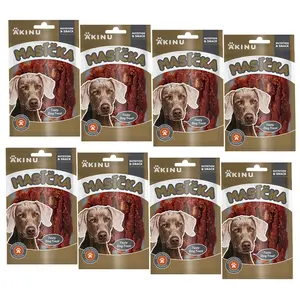 Akinu MASÍČKA Kachní prsíčka pamlsek pro psy 8 x 75 g
