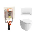 Závesný wc set Vitra S50 na zamurovanie SIKOVZW4