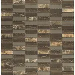 Mozaika Fineza Magic brown 30x30 cm lesk MAGICMOSBR