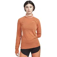 Dámské merino triko CRAFT ADV SubZ Wool LS 2 W oranžová S
