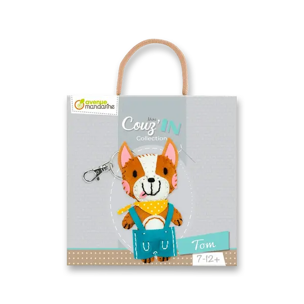 Kreativní sada Avenue Mandarine Přívěšek k ušití - pejsek Tom