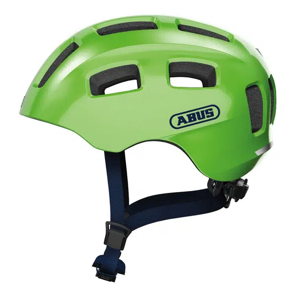 Dětská cyklo přilba Abus Youn-I 2.0 Sparkling Green S (48-54)