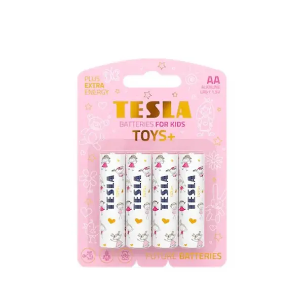 Baterie Tesla AA Toys Girl LR06 4 ks