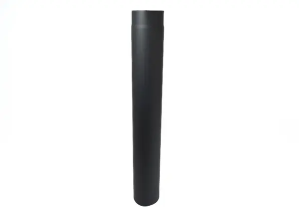 Roura kouřová 120 mm/100 cm, silnostěnné 1,5 mm, černá MA654135