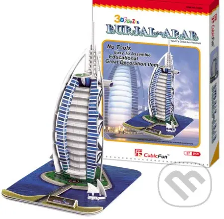 Burjal-Arab - puzzle z kategorie 3D puzzle