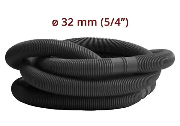 Bazénová hadice ø 32 mm 5m černá