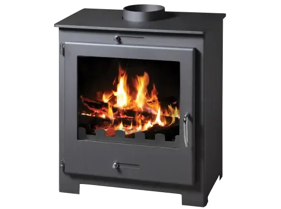 Krbová kamna s výměníkem VICTORIA Nero Lux BO HO3052