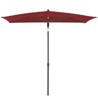 Plážový slunečník ACTIVE 200x120 bordo