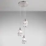 Svítidlo 15760-3 CHROM KRYSTALY LW3