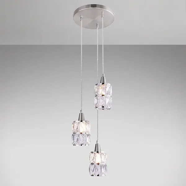 Svítidlo 15760-3 CHROM KRYSTALY LW3