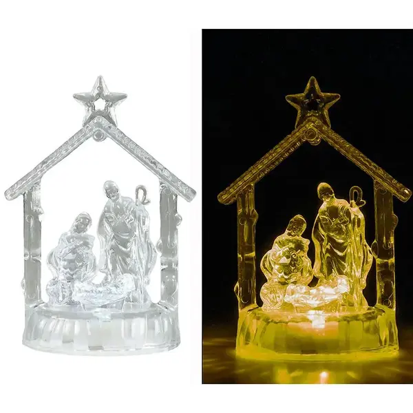 Betlém 12 cm LED