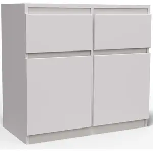 Komoda Merg 2S2F bílá