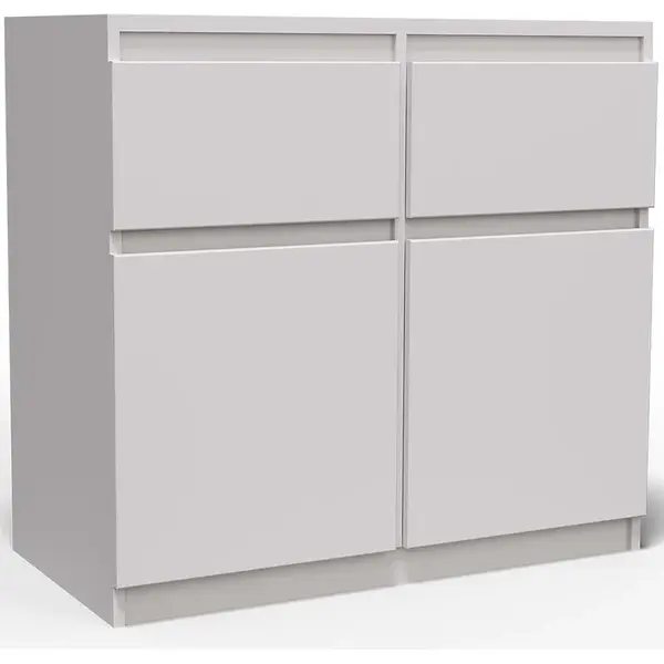 Komoda Merg 2S2F bílá