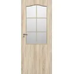 Interiérové dveře Kleopatra 2*3 80P dub sonoma