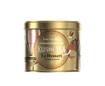 KUSMI TEA Sypaný Vánoční zelený čaj Le Dessert Bio, kovová dóza, 90 g