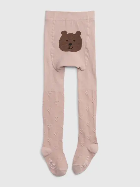 GAP Kids tights with teddy bear - Girls