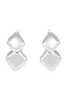 Postříbřené náušnice Lilou Snake