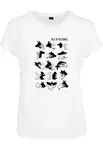 Women's T-shirt Talk To The Hand Box white