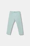 Dětské legíny United Colors of Benetton tyrkysová barva, 3K1CGF019