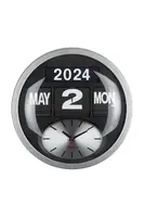 Nástěnné hodiny Karlsson Round Flip 32,5 cm