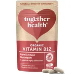 Together Health Organický vitamín B12 z huby Shiitake - komplex troch bioaktívnych foriem, 30 kapsúl